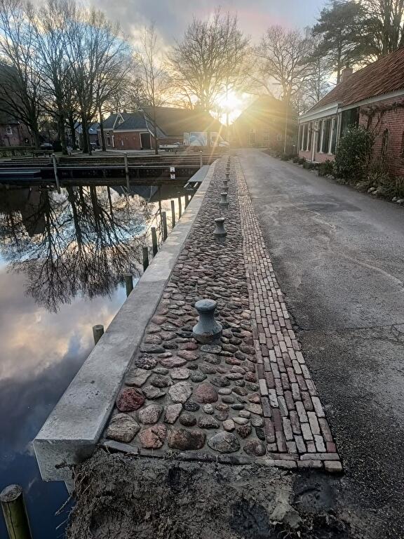 Resultaat vernieuwde Kade Noordlaren